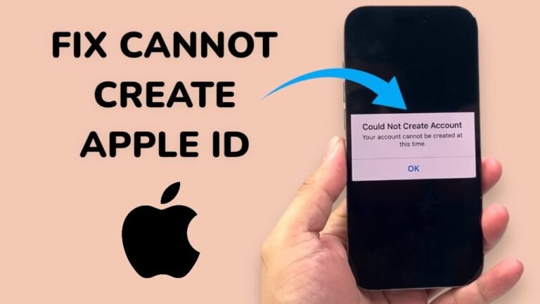 無法在此建立 Apple 帳號?「此時無法建立你的帳號」完整解決方法