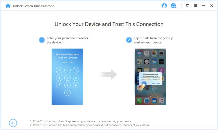 連接iPhone 到電腦上，並信任